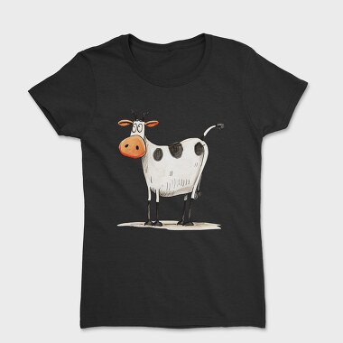 Cow Standing Up, Tricou Femei
