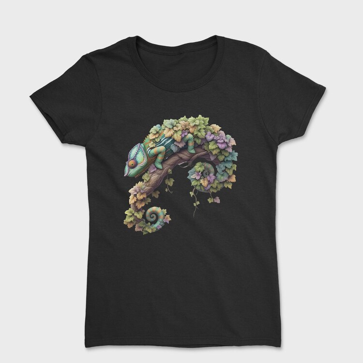 Chameleon Foliage Crown, Tricou Femei