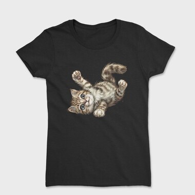 Cat Sleeping Upside Down, Tricou Femei
