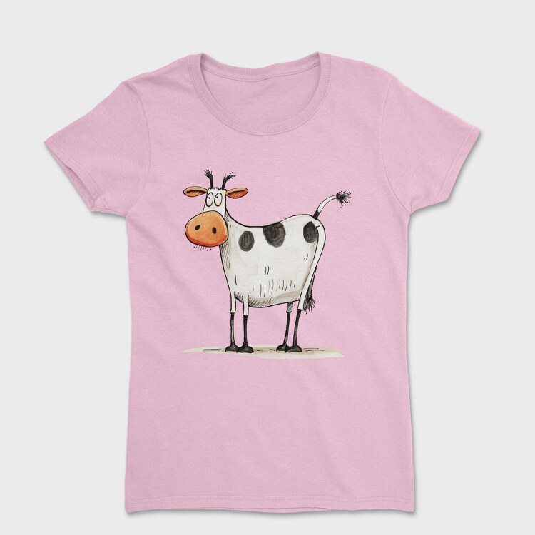 Cow Standing Up, Tricou Femei