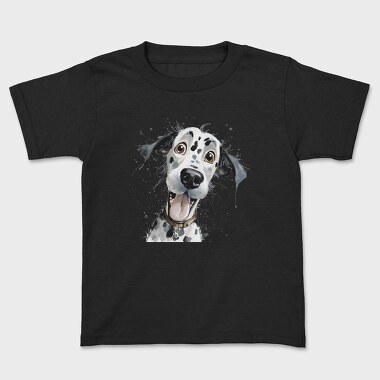 Dalmatian Face Smile, Tricou Copii