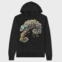 Chameleon Foliage Crown, Hanorac Oversize Barbati (Unisex)