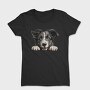 Croatian Sheepdog Peeking, Tricou Femei