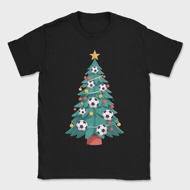 Football Christmas Tree, Tricou Barbati (Unisex)