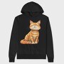 Cat Smiling 95807296, Hanorac Oversize Barbati (Unisex)