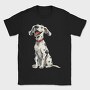 Dalmatian Smiling Joy, Tricou Barbati (Unisex)