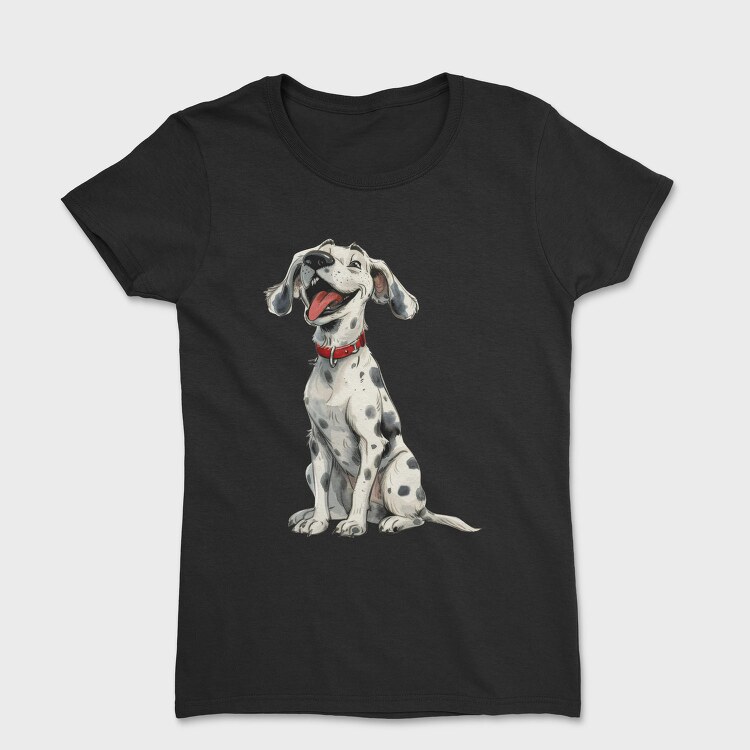 Dalmatian Smiling Joy, Tricou Femei