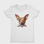 Cirneco Del Ethna Peeking, Tricou Femei