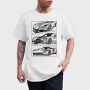 AMERICAN SUPER CAR, Tricou Barbati (Unisex)