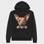 Cirneco Del Ethna Peeking, Hanorac Oversize Barbati (Unisex)