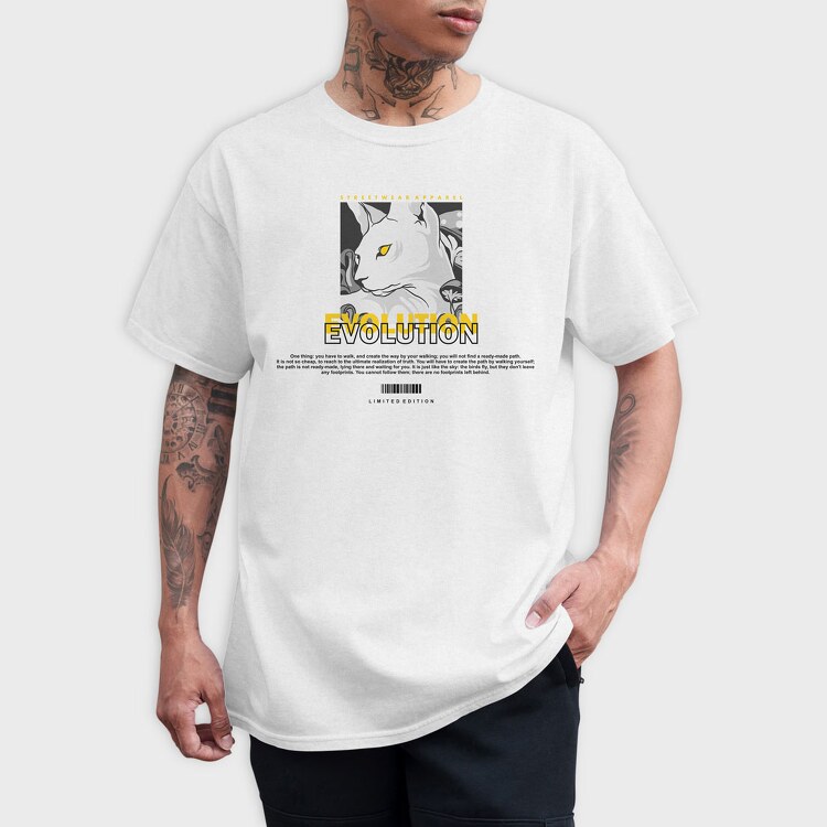 Evolution 1, Tricou Barbati (Unisex)