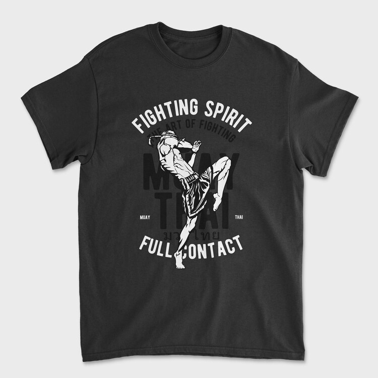 Fighting Spirit, Tricou Barbati (Unisex)