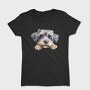Dandie Dinmont Peeking Face, Tricou Femei