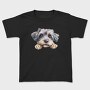 Dandie Dinmont Peeking Face, Tricou Copii