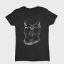 Cat Sunglasses Galaxy, Tricou Femei