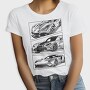 AMERICAN SUPER CAR, Tricou Femei