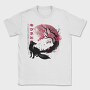 Fox and Sakura Tree, Tricou Barbati (Unisex)