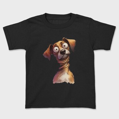 Dog Face Glasses, Tricou Copii
