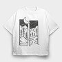 Forest Frames, Tricou Oversize Barbati (Unisex)