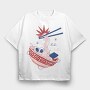 Food and Drink Ramen, Tricou Oversize Barbati (Unisex)