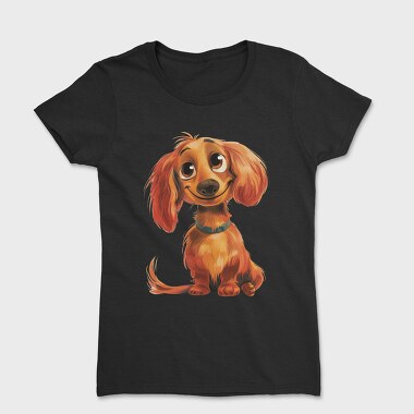 Dapper Dog Smile, Tricou Femei