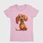 Dapper Dog Smile, Tricou Femei
