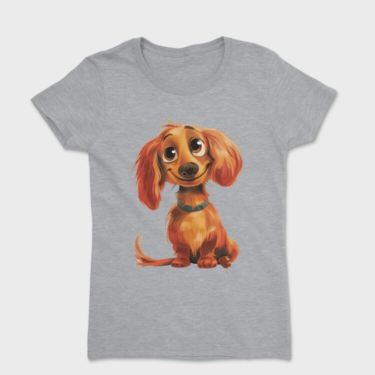 Dapper Dog Smile, Tricou Femei