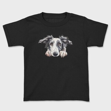 Dog Face Peeking, Tricou Copii