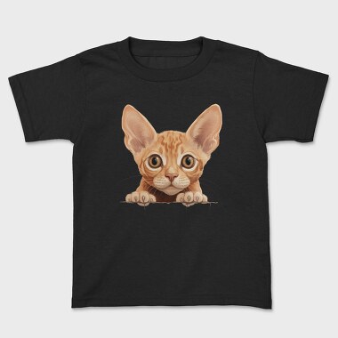 Devon Rex Peeking, Tricou Copii