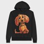 Dapper Dog Smile, Hanorac Oversize Barbati (Unisex)