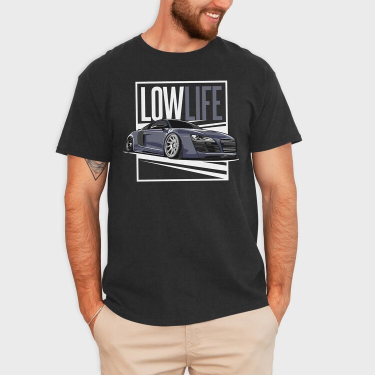 AUDI R8, Tricou Barbati (Unisex)