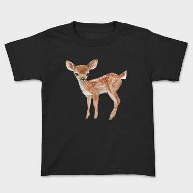 Deer Fawn Art, Tricou Copii