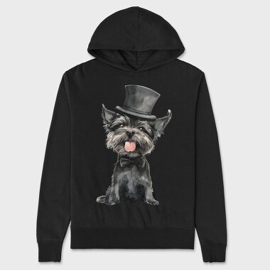 Dapper Dog Tuxedo, Hanorac Oversize Barbati (Unisex)