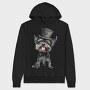 Dapper Dog Tuxedo, Hanorac Oversize Barbati (Unisex)