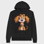 Dog Face Smile, Hanorac Oversize Barbati (Unisex)