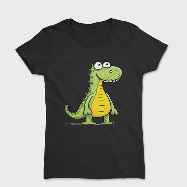Dino Smiling Face, Tricou Femei