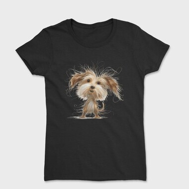 Dog Fuzzy Face, Tricou Femei