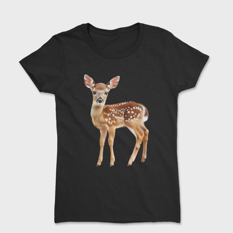 Deer Fawn Sprout, Tricou Femei