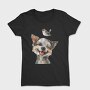 Dog Bird Stack, Tricou Femei