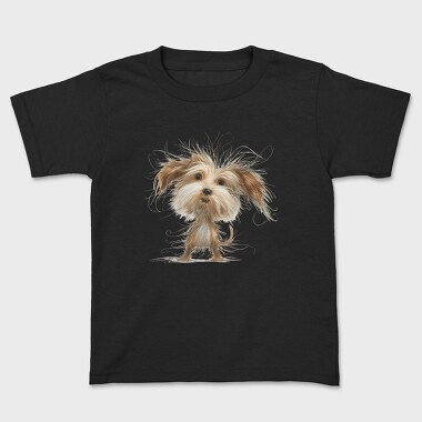 Dog Fuzzy Face, Tricou Copii
