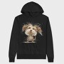 Dog Fuzzy Face, Hanorac Oversize Barbati (Unisex)