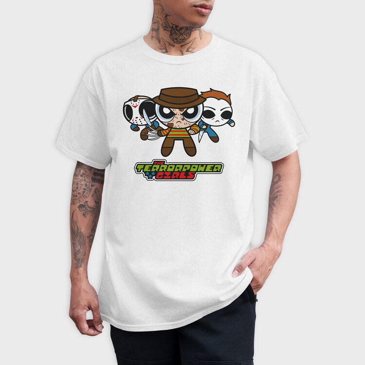 The Powerpuff Girls Terror, Tricou Barbati (Unisex)