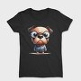 Dog Glasses Suit, Tricou Femei