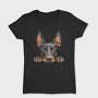 Doberman Peeking Face, Tricou Femei