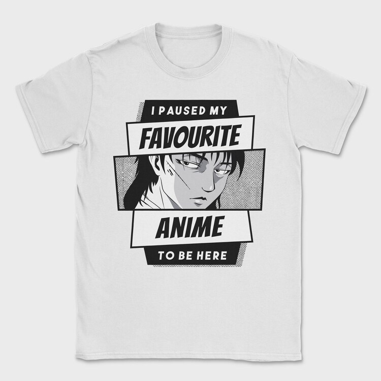 Anime Hobby, Tricou Barbati (Unisex)