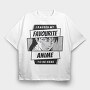 Anime Hobby, Tricou Oversize Barbati (Unisex)