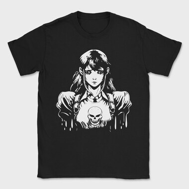 Anime Nightmare Girl, Tricou Barbati (Unisex)
