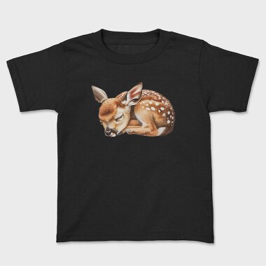 Deer Sleeping Cute, Tricou Copii
