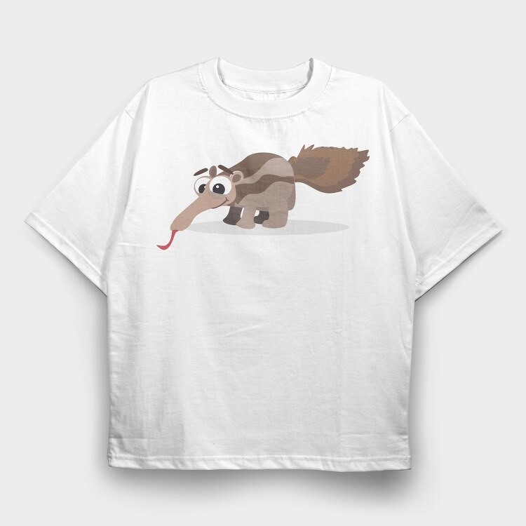 Ant Eater Buddy, Tricou Oversize Barbati (Unisex)