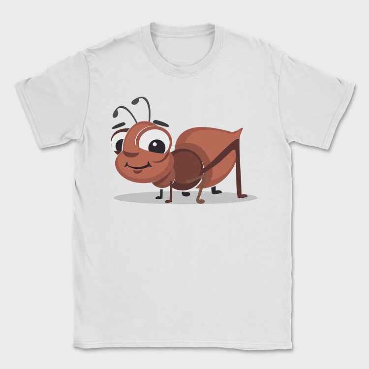 Ant Smiley, Tricou Barbati (Unisex)